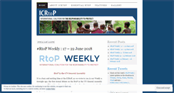 Desktop Screenshot of icrtopblog.org